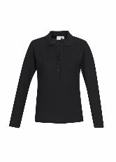 Womens L/S Crew Polo  | RCM2 